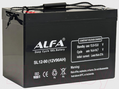 Аккумулятор лодочный ALFA battery SL12-90
