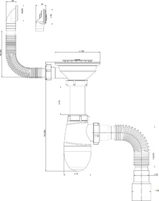 Сифон РМС СЕМ-К (П)