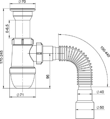 Сифон РМС СУ-01