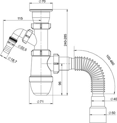 Сифон РМС СУ-03