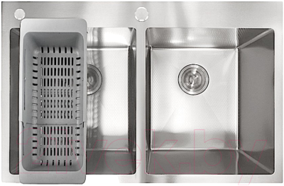 Мойка кухонная STELLAR Decor S7850-2S-D