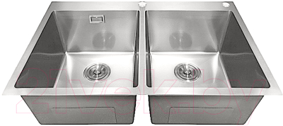 Мойка кухонная STELLAR Decor S7850-2S-D