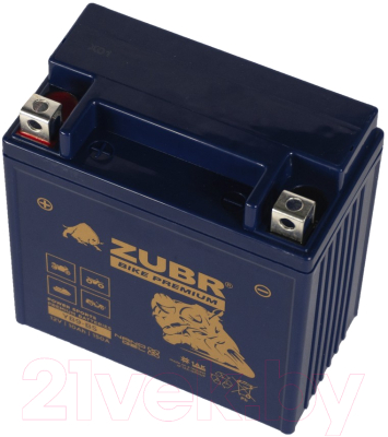Мотоаккумулятор Zubr Bike Premium L+ / YB9-BS