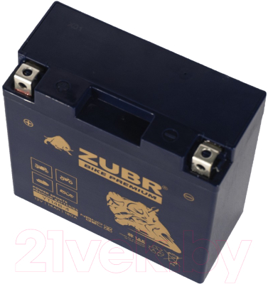 Мотоаккумулятор Zubr Bike Premium L+ / YT14B-4