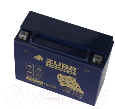 Мотоаккумулятор Zubr Bike Premium R+ / YTX24L-BS