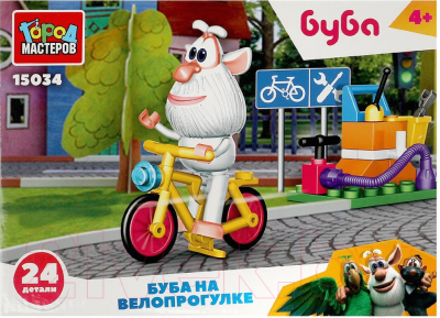 Конструктор Город мастеров Буба на велопрогулке / 15034-AA - фото