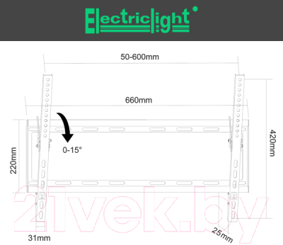Кронштейн для телевизора Electric Light КБ-01-95