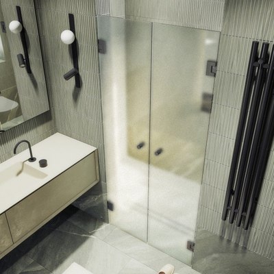 Душевая дверь MaybahGlass 195x181 / MGD-485-6