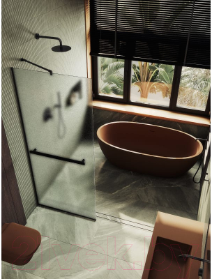 Душевая стенка MaybahGlass 195x69 / MGD-725-6у