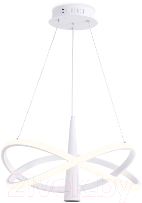 Люстра Ambrella Comfort FL5367/2+1 WH - фото