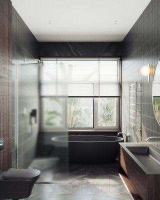 Душевая стенка MaybahGlass 195x119 / MGD-688-5у