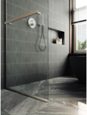 Душевая стенка MaybahGlass 195x79 / MGD-731-5у