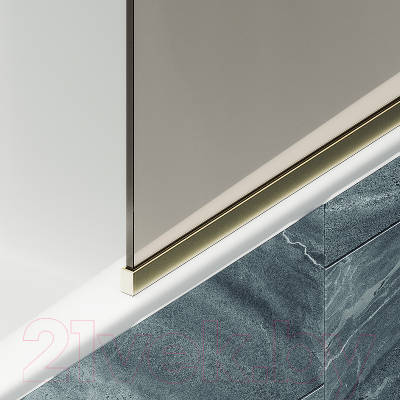 Стеклянная шторка для ванны MaybahGlass MGV-127-3у