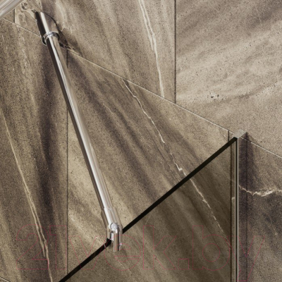 Стеклянная шторка для ванны MaybahGlass MGV-135-4у