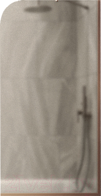 Стеклянная шторка для ванны MaybahGlass MGV-125-2у - фото