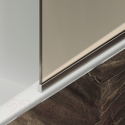 Стеклянная шторка для ванны MaybahGlass MGV-125-5у