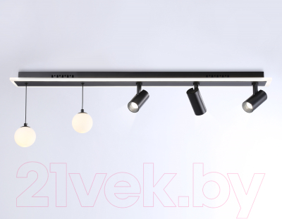 Люстра Ambrella Comfort FL66202/1+5 BK