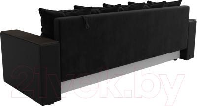 Диван Лига Диванов Дубай Лайт полки слева / 114379