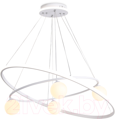 Люстра Ambrella Comfort FL66326/1+4 WH (белый) - фото