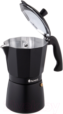Гейзерная кофеварка Agness 944-011