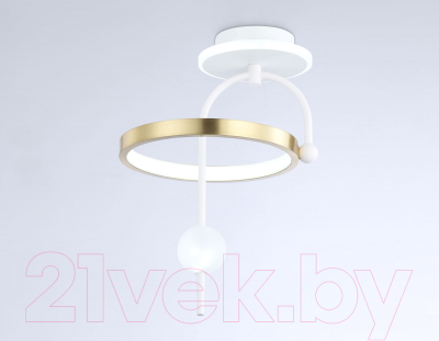 Люстра Ambrella Comfort FL66422 WH/GD