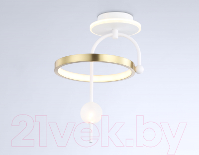 Люстра Ambrella Comfort FL66422 WH/GD