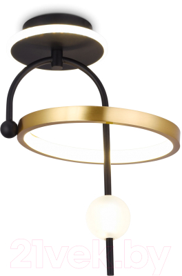 Люстра Ambrella Comfort FL66424 BK/GD - фото