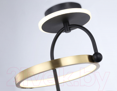 Люстра Ambrella Comfort FL66424 BK/GD