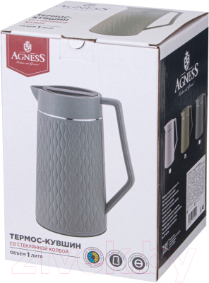 Термос-кувшин Agness 734-100