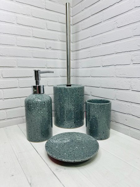 Дозатор для жидкого мыла Primanova Gray DR-81210