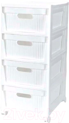 Комод пластиковый Econova Velvet / 435218816  - фото