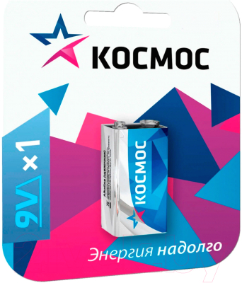 Батарейка Космос 6LR61 1B / KOC6LR61MAX1BL