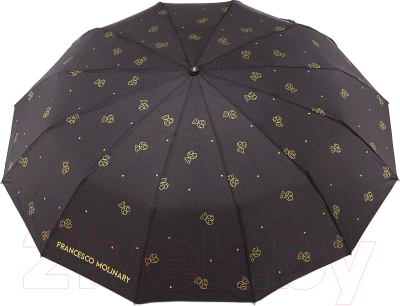Зонт складной Francesco Molinary 734-24301-FM-BLK - фото