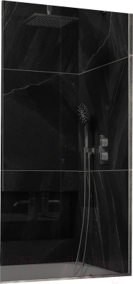 Стеклянная шторка для ванны MaybahGlass MGV-79-4у - фото