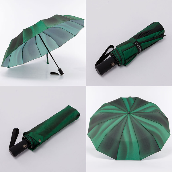 Зонт складной Francesco Molinary 734-24304-FM-GRN