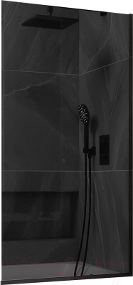 Стеклянная шторка для ванны MaybahGlass MGV-78-6у - фото