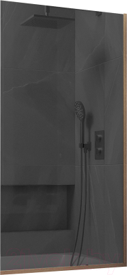 Стеклянная шторка для ванны MaybahGlass MGV-252-2у - фото