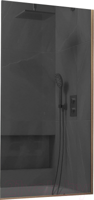 Стеклянная шторка для ванны MaybahGlass MGV-78-2у - фото