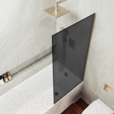 Стеклянная шторка для ванны MaybahGlass MGV-251-2у