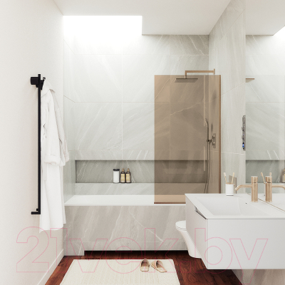 Стеклянная шторка для ванны MaybahGlass MGV-67-2у