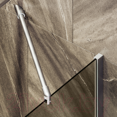 Стеклянная шторка для ванны MaybahGlass MGV-67-5ш