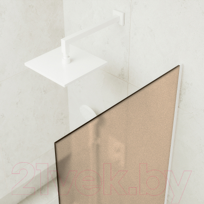 Стеклянная шторка для ванны MaybahGlass MGV-73-1у