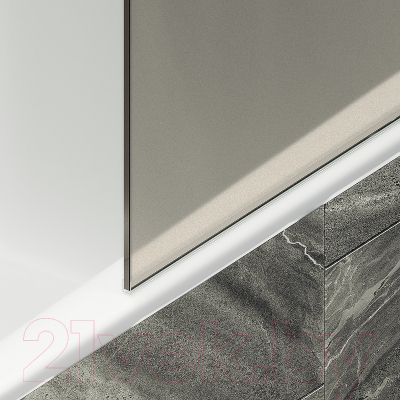 Стеклянная шторка для ванны MaybahGlass MGV-72-1ш