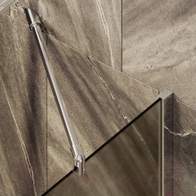 Стеклянная шторка для ванны MaybahGlass MGV-73-4ш