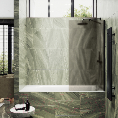 Стеклянная шторка для ванны MaybahGlass MGV-73-6ш