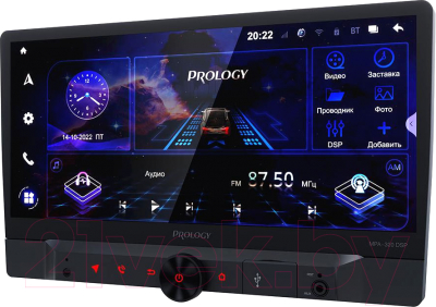Бездисковая автомагнитола Prology MPA-320 DSP - фото
