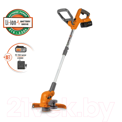 Триммер аккумуляторный Daewoo Power DATR 3021Li SET