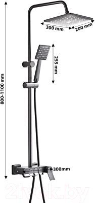 Душевая система Ekko E2506-21