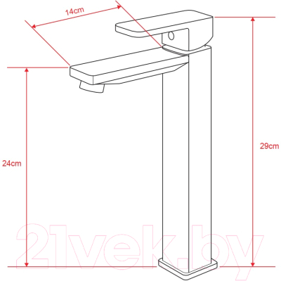 Смеситель Ekko E1106-5