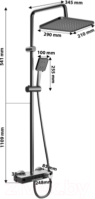 Душевая система Ekko E2504-7